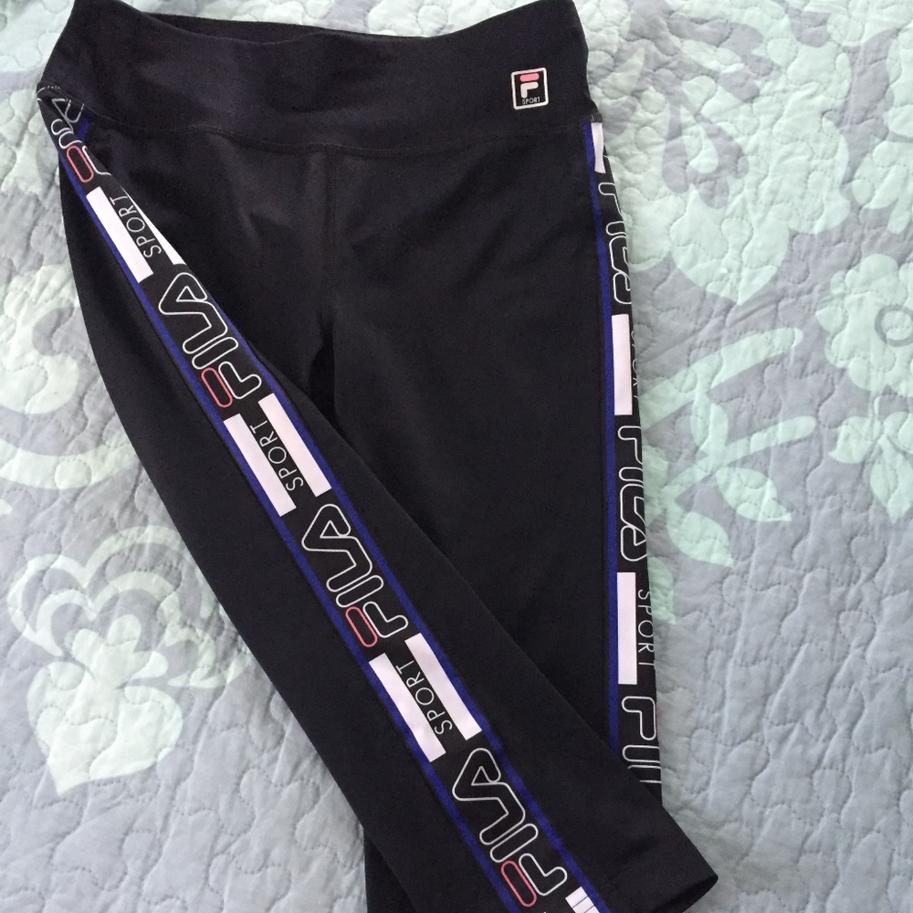 Fila Sport Workout Capri, Running, Gym, Sz S